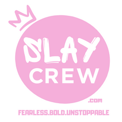 Slay Crew Tee - Black/Pink
