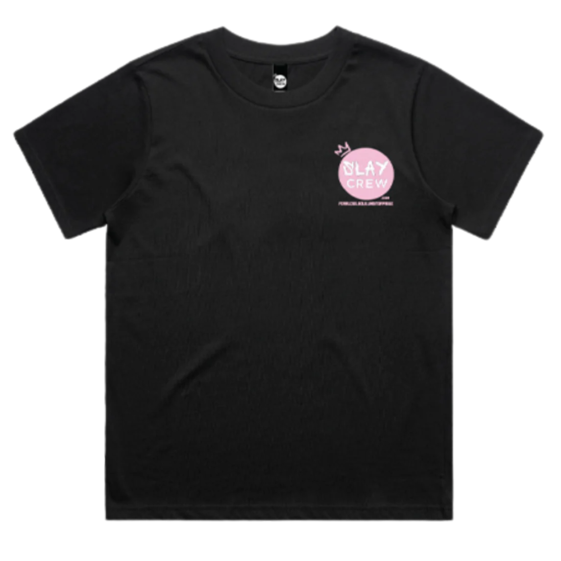 Slay Crew Tee - Black/Pink